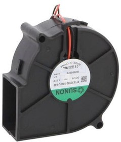 PF75301B2-A99-B, Вентилятор: DC, blower, 12ВDC, 75x75x30мм, 23,44куб.м/ч, 38,6дБА