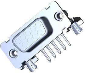 DEMMC-9S-J, D-Sub Standard Connectors D*M AWG 20-28 Dsub Connector