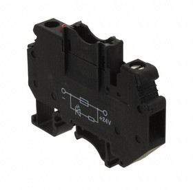 3001938, DIN Rail Terminal Blocks UK 6-FSI/C-LED24