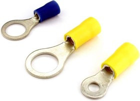 KLS8-01103-RVL2-4, Клемма тип "О" 4.3мм, изолированная, провод 1.5-2.5мм² (синяя)