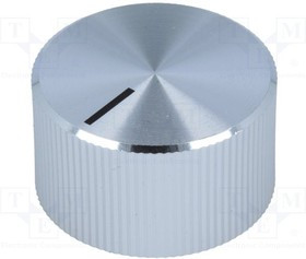 A1422261, Ручка, с указателем, алюминий,пластмасса, dоси: 6мм, d22,7x13,1мм