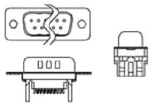 L117DEFRA09P, D-Sub Standard Connectors D-SUB IDC PIN 9P L117DEFRA09P, D-Sub Standard Connectors D-SUB IDC PIN 9P