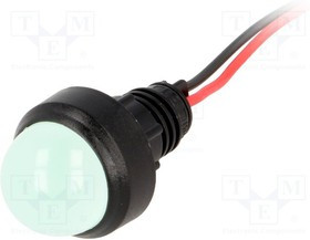 LG-D20-220DC, Индикат.лампа: LED, выпуклый, 220ВDC, Отв: d13мм, IP40, пластик LG-D20-220DC, Индикат.лампа: LED, выпуклый, 220ВDC, Отв: d13мм, IP40, пластик
