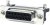 L17SM215SB11T, Разъем D Sub, Standard, Гнездо, SM2, 15 контакт(-ов), DA, Пайка
