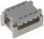 DS1019-08NB2B, Переходной разъем PIN 8 DIL 7,62 мм IDC,THT шлейф 1,27мм