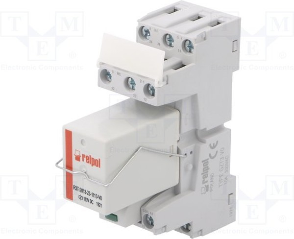 PIR3T110DCM43GV0, Реле: интерфейсное, 3PDT, Uобмотки: 110ВDC, 10А, 10A/250ВAC, DIN PIR3T110DCM43GV0, Реле: интерфейсное, 3PDT, Uобмотки: 110ВDC, 10А, 10A/250ВAC, DIN