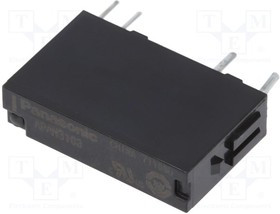 APAN3103, Реле: электромагнитное, SPST-NO, Uобмотки: 3ВDC, 5A/250ВAC, 110мВт