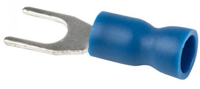 Наконечник вилочный изол. НВИ 2.5-5 (уп.50шт) EKF nvi-2-5n