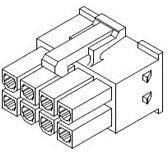 49624-0695, Headers &amp; Wire Housings 4.2mm W/W TPA CONN FEMALE HSG.-6P