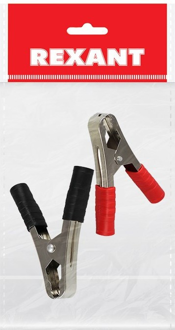 FD-1719 красный, Зажим "крокодил" 100А длина 105 мм (OBSOLETE) FD-1719 красный, Зажим "крокодил" 100А длина 105 мм (OBSOLETE)