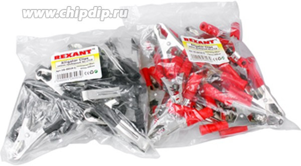 FD-1719 красный, Зажим "крокодил" 100А длина 105 мм (OBSOLETE) FD-1719 красный, Зажим "крокодил" 100А длина 105 мм (OBSOLETE)