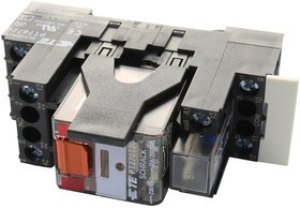 6-1415074-1, Реле питания, DPDT, 230 В AC, 12 А, PT, DIN-рейка, Без Защелки 6-1415074-1, Реле питания, DPDT, 230 В AC, 12 А, PT, DIN-рейка, Без Защелки