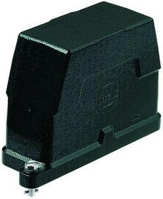 09400160512, Heavy Duty Power Connectors METAL HOOD HAN 16B SCRW LCK