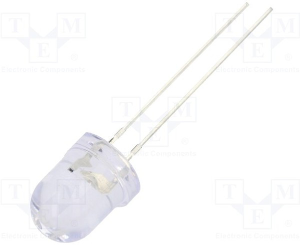 OSO5PA8131A-5V, LED; 8mm; orange; 2500?3500mcd; 30°; Front: convex; 5V; Pitch: 2.54mm OSO5PA8131A-5V, LED; 8mm; orange; 2500?3500mcd; 30°; Front: convex; 5V; Pitch: 2.54mm