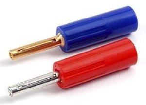 580-0500, Red Male Banana Plug - Solder, 50V 580-0500, Red Male Banana Plug - Solder, 50V