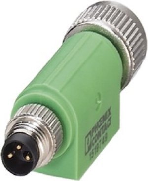 1519749, 3 Pole M8 Plug to 3 Pole M12 Socket Adapter 1519749, 3 Pole M8 Plug to 3 Pole M12 Socket Adapter