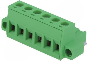 MSTB2.5/6STF508, Разъемный клеммник, 5,08мм, Кол-во полюс: 6, прямой, вилка, "мама"