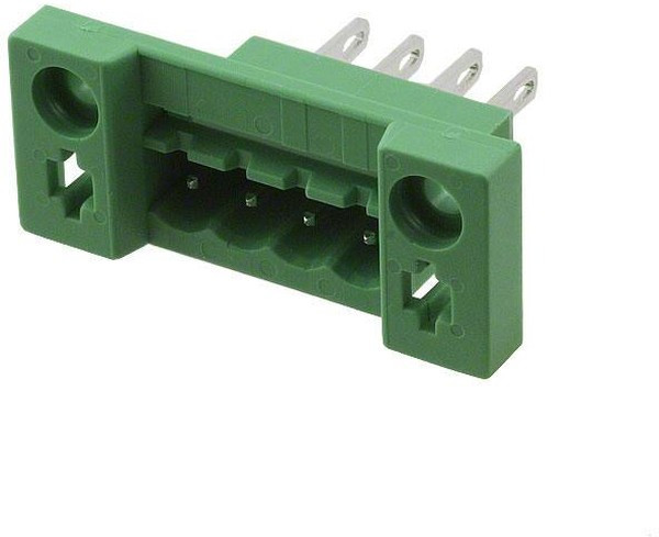 0707264, Pluggable Terminal Blocks 4 Pos 5.08mm pitch Feed Through Header