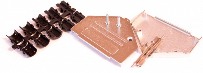 09670370343, D-Sub Backshells 37P DSUB METAL HOOD