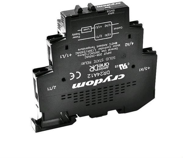 DR24D03, DR24D03 Series Solid State Interface Relay, 32 V dc Control, 3 A Load, DIN Rail Mount