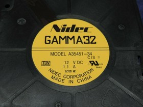 Вентилятор Nidec Gamma32 A35451-34 120x32мм 12V 1.1A OEM