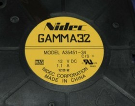 Вентилятор Nidec Gamma32 A35451-34 120x32мм 12V 1.1A OEM