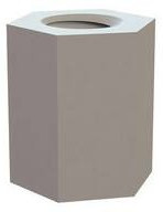 14HTSP026, Standoffs &amp; Spacers Hex Threaded Standoff, #6-32 Thread, .313 Spacer, Natural, Nylon, .250 Across Flats