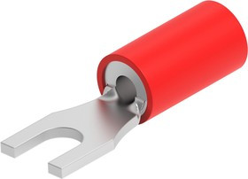 130521, Клемма типа вилка / ножевая, PIDG, 1.42 мм², M2.5, #4, Нейлон (Полиамид)