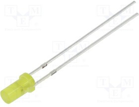 OSYYR23NE4A, LED; 3mm; yellow; 150?220mcd; 140°; Front: flat; 1.8?2.6V; -30?85°C