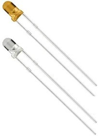 LTH3MM12VFR4700, Светодиод, Желтый, Сквозное Отверстие, T-1 (3mm), 12 мА, 12 В, 625 нм LTH3MM12VFR4700, Светодиод, Желтый, Сквозное Отверстие, T-1 (3mm), 12 мА, 12 В, 625 нм