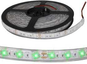 5050 300LED IP68 12V GREEN, Светодиодная лента , 5050, 300 LED, IP68, 12 В, цвет зелёный, катушка 5 м (цены указаны за 1 м)