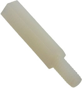 4833, Standoffs &amp; Spacers NYL M/F HEX STANDOFF .875" 8-32 THREAD