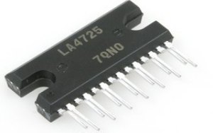 LA4725, Двухканальный усилитель НЧ, 2*30Вт, [HZIP-14]