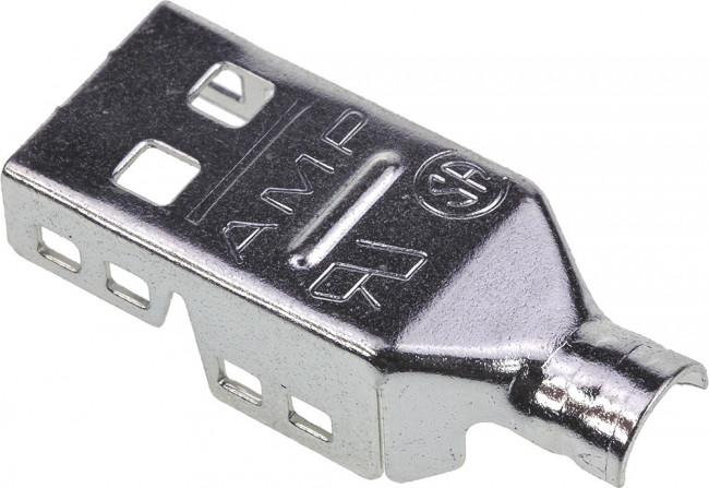 520460-1, Modular Connectors / Ethernet Connectors 4P SDL PLG TOP SHLD