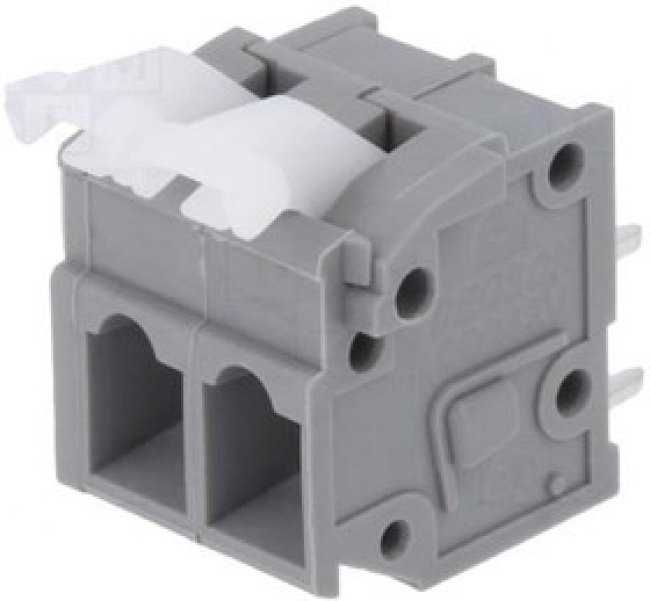 DG242V-5.0-02P-11-00A(H), Зажимная рейка для печатных плат, прямой, 5мм, Кол-во полюс: 2 DG242V-5.0-02P-11-00A(H), Зажимная рейка для печатных плат, прямой, 5мм, Кол-во полюс: 2