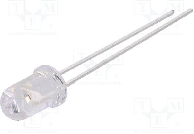 LL-503VC2Z-V1-4IF, LED; 5mm; red; 1000?1600mcd; 60°; Front: convex; 1.6?2.5V