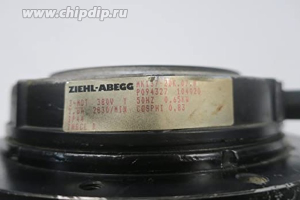 Двигатель Ziehl-abegg MK137-2DK.07.N 400V 1.65A Двигатель Ziehl-abegg MK137-2DK.07.N 400V 1.65A