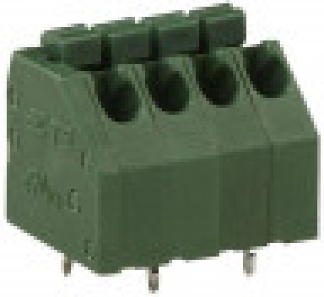 1-2834011-5, Fixed Terminal Blocks 5POS 3.5MM TOP ENTRY SCREWLESS CONN.