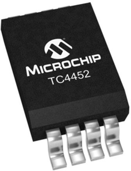 TC4452VOA, Gate Drivers 12A Sngl MOSFET Drvr