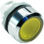 Кнопка MP1-21Y без фиксации с инд. желтый
