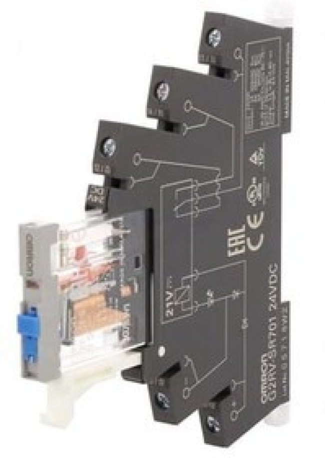 G2RVSR70124DC, Реле интерфейсное, SPDT, Uобмотки 24ВDC, 6А, 6A/250ВAC, 6A/30ВDC G2RVSR70124DC, Реле интерфейсное, SPDT, Uобмотки 24ВDC, 6А, 6A/250ВAC, 6A/30ВDC