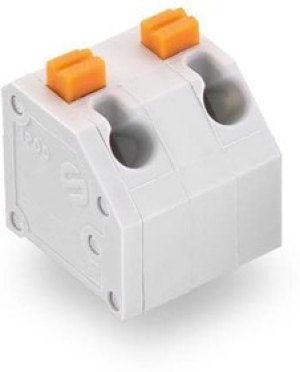 691412220002, Fixed Terminal Blocks WR-TBL 300VAC 4A 2Po 45 deg 30-16AWG 691412220002, Fixed Terminal Blocks WR-TBL 300VAC 4A 2Po 45 deg 30-16AWG