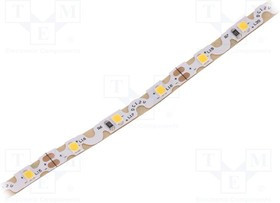 HH-S60F006-2835S WW WHITE PCB IP20, Лента LED, может изгибаться, LED/м: 60, 2835, 3000K, 6мм, 4,8Вт/м