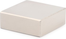 Неодимовый магнит прямоугольник 40х40х15 мм