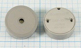 Излучатель звука пьезокерамический без генератора (3~25)В, Резонансная 4кГц зп 28x10\3~25\\\2P20\ SA