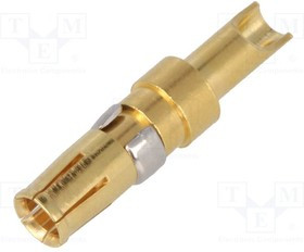 132C10029X, Контакт; "мама"; 14AWG-12AWG; позолота; пайка; на провод; 20А