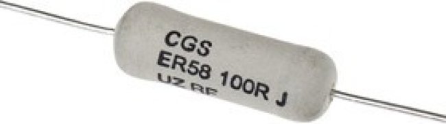 ER58100RJT, 100 Wire Wound Resistor 7W ±5% ER58100RJT ER58100RJT, 100 Wire Wound Resistor 7W ±5% ER58100RJT