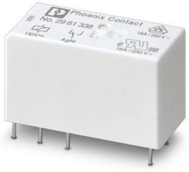 REL-MR-110DC/21HC, Реле питания, SPDT, 110 В DC, 6 А, REL-MR, Сквозное Отверстие