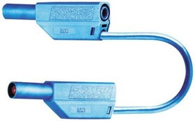 28.0125-10025, Test lead, 32A, 1 kV, 600 V, Green, 1m Lead Length