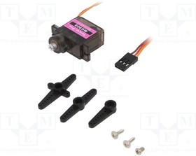 OKY8006-1, Двигатель: сервомеханизм, 4,8-6ВDC, micro, цифровой, 13,4г, металл